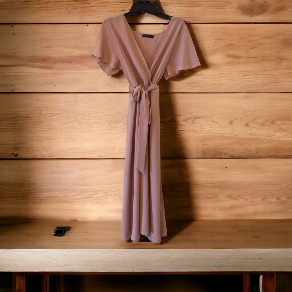 Shein pink dress
